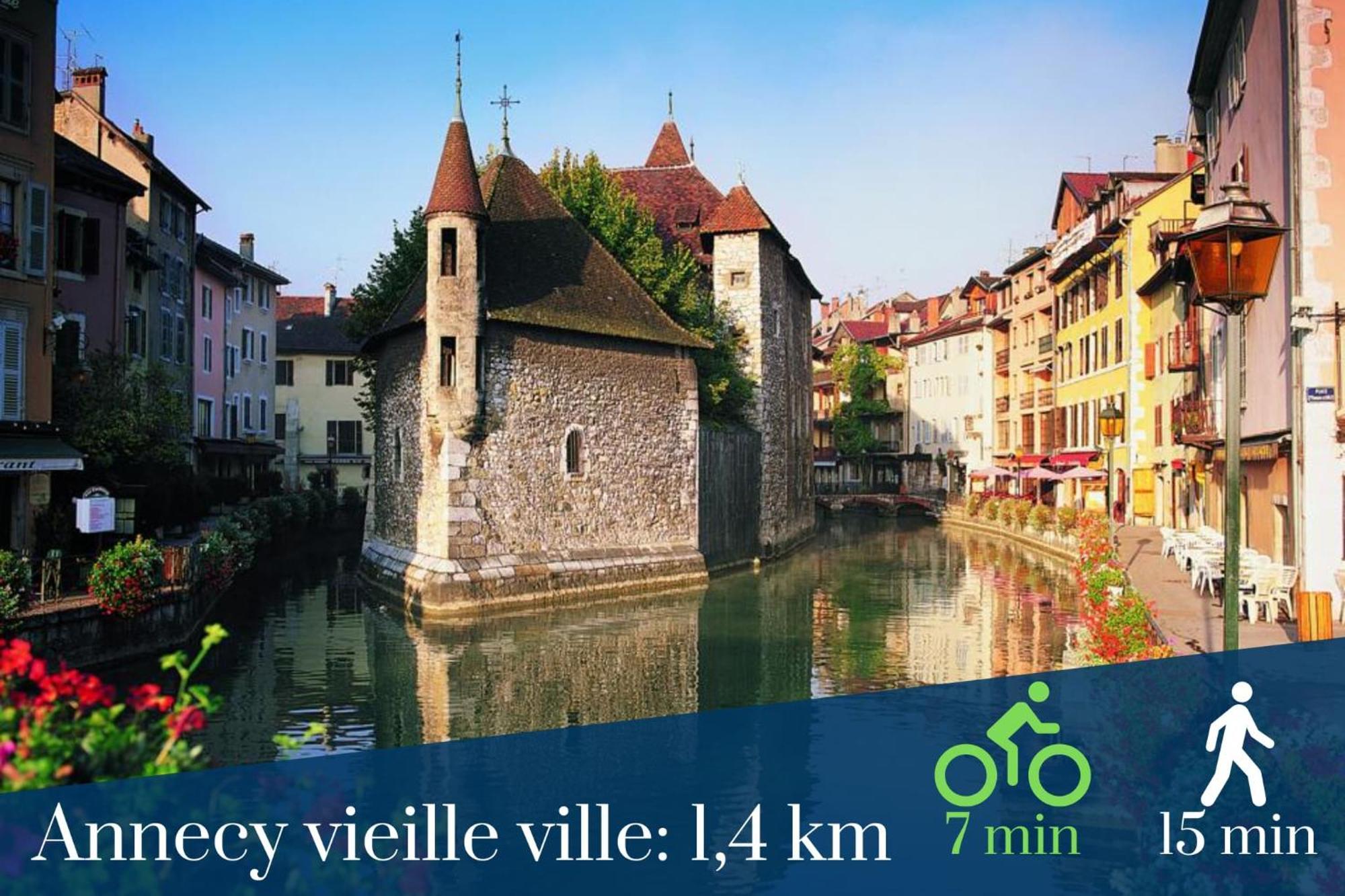 Homey Tidy - New / Proche Centre Annecy / Parking Gratuit / Logement Entierement Equipe Luaran gambar
